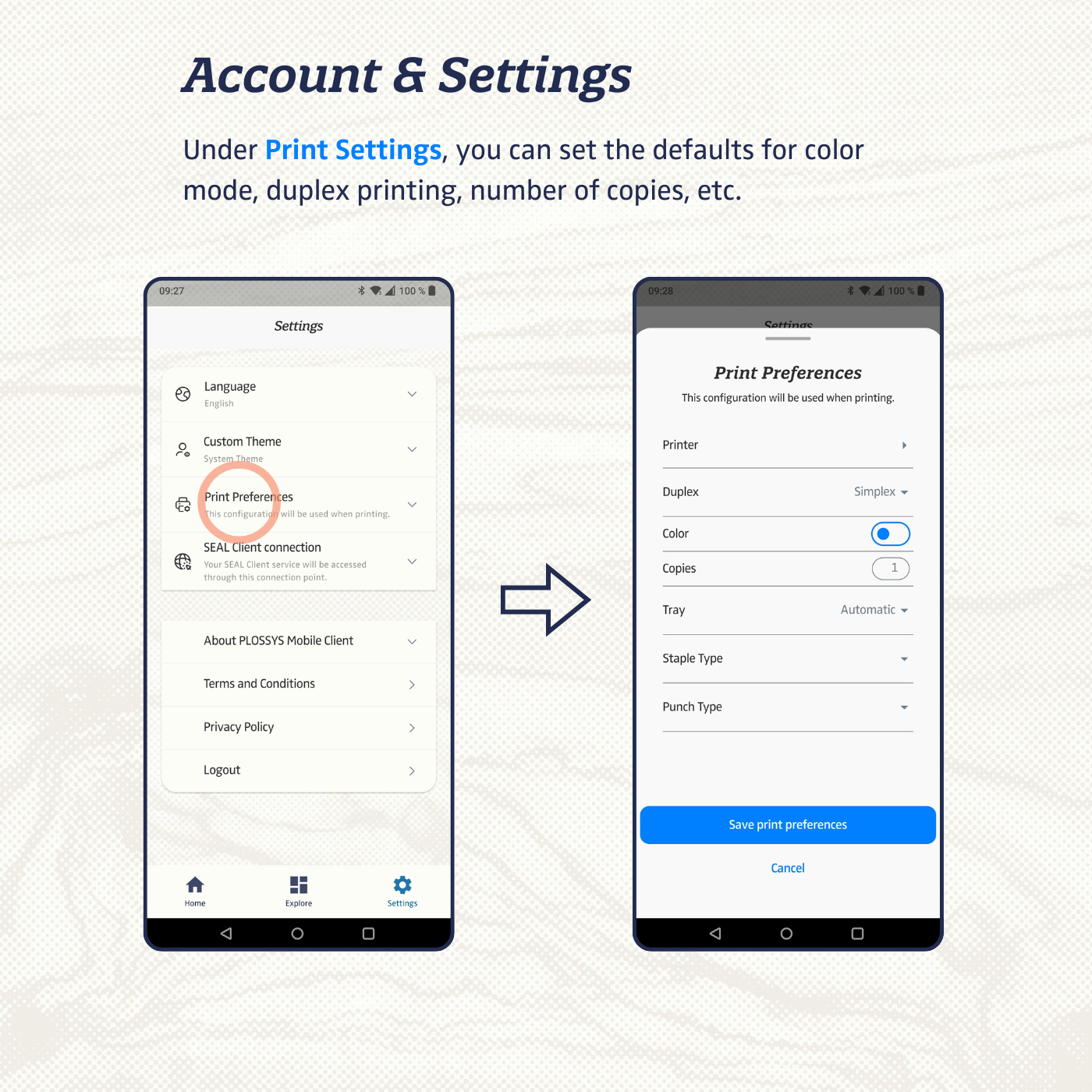 Print Settings